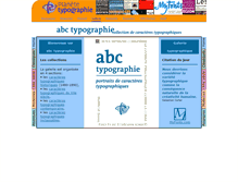 Tablet Screenshot of abc.planete-typographie.com